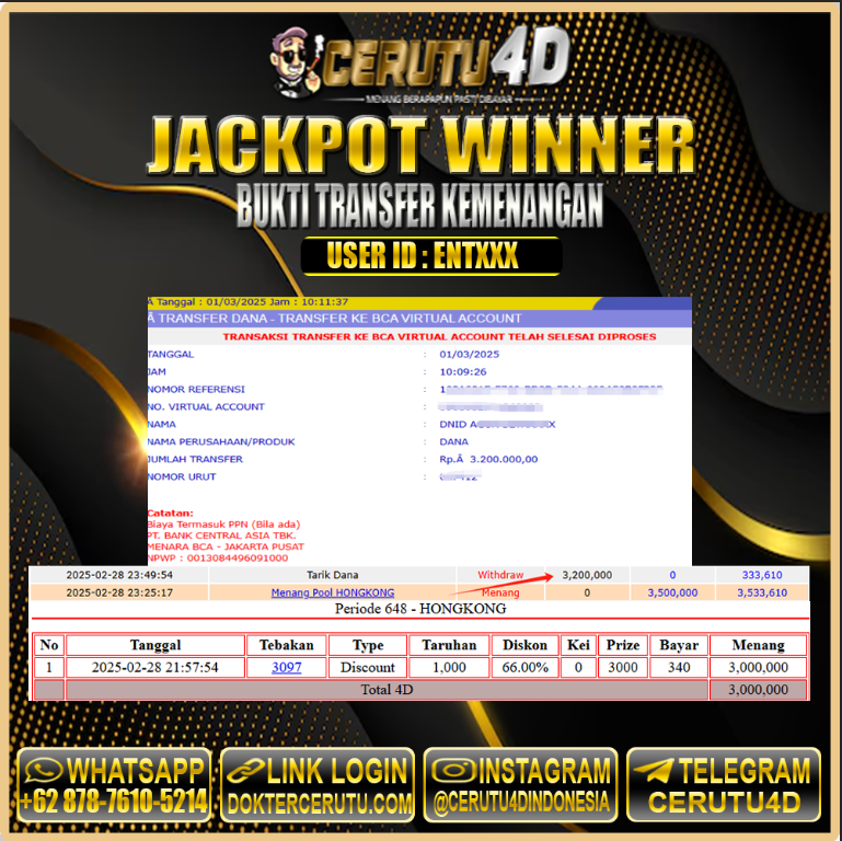 CERUTU4D